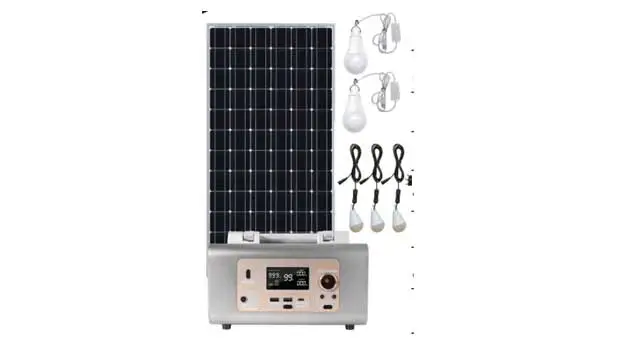 Features of PSG01 Portable Solar Power System (100W)