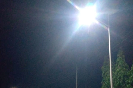 SIERRA LEONE_Solar Street Lights in the Urban and Rural Border