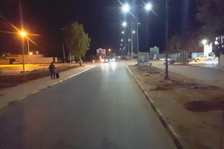 LIBYA_Solar Street Lights for Airport Expressway