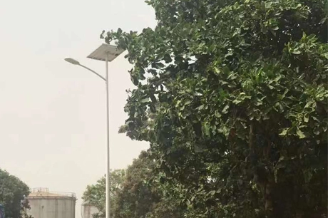 solar led street lighting system