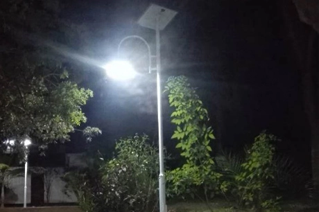 solar street light integrated