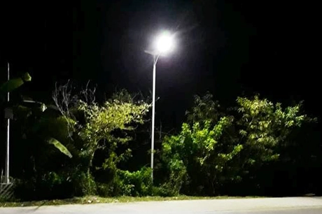 300w solar street light