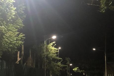 solar street lights with remote