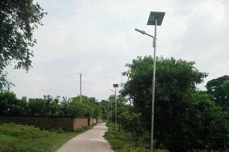 village solar street light