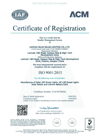 iso9001 certificate