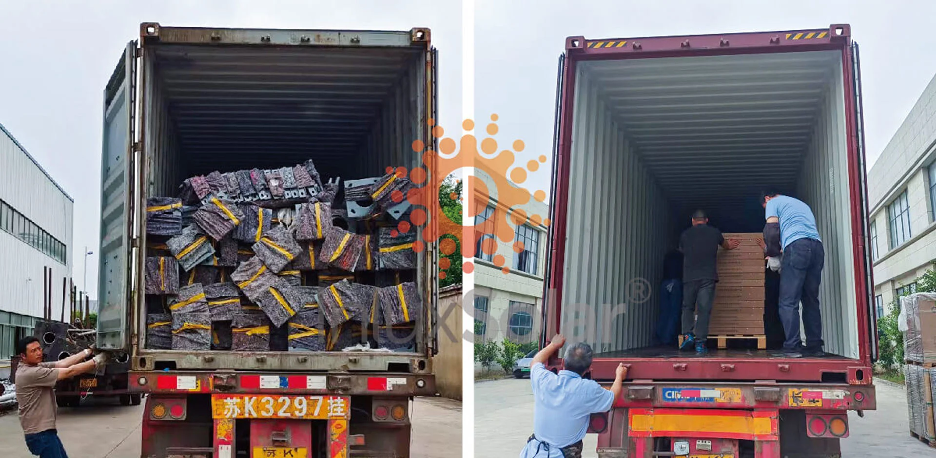 Limit Challenge II: Solar Street Lights Were Loaded into 6 High Containers Within 2 Days