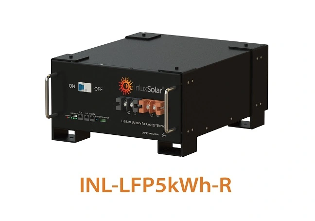 lifepo4 lithium battery rack system inl lfp5kwh r