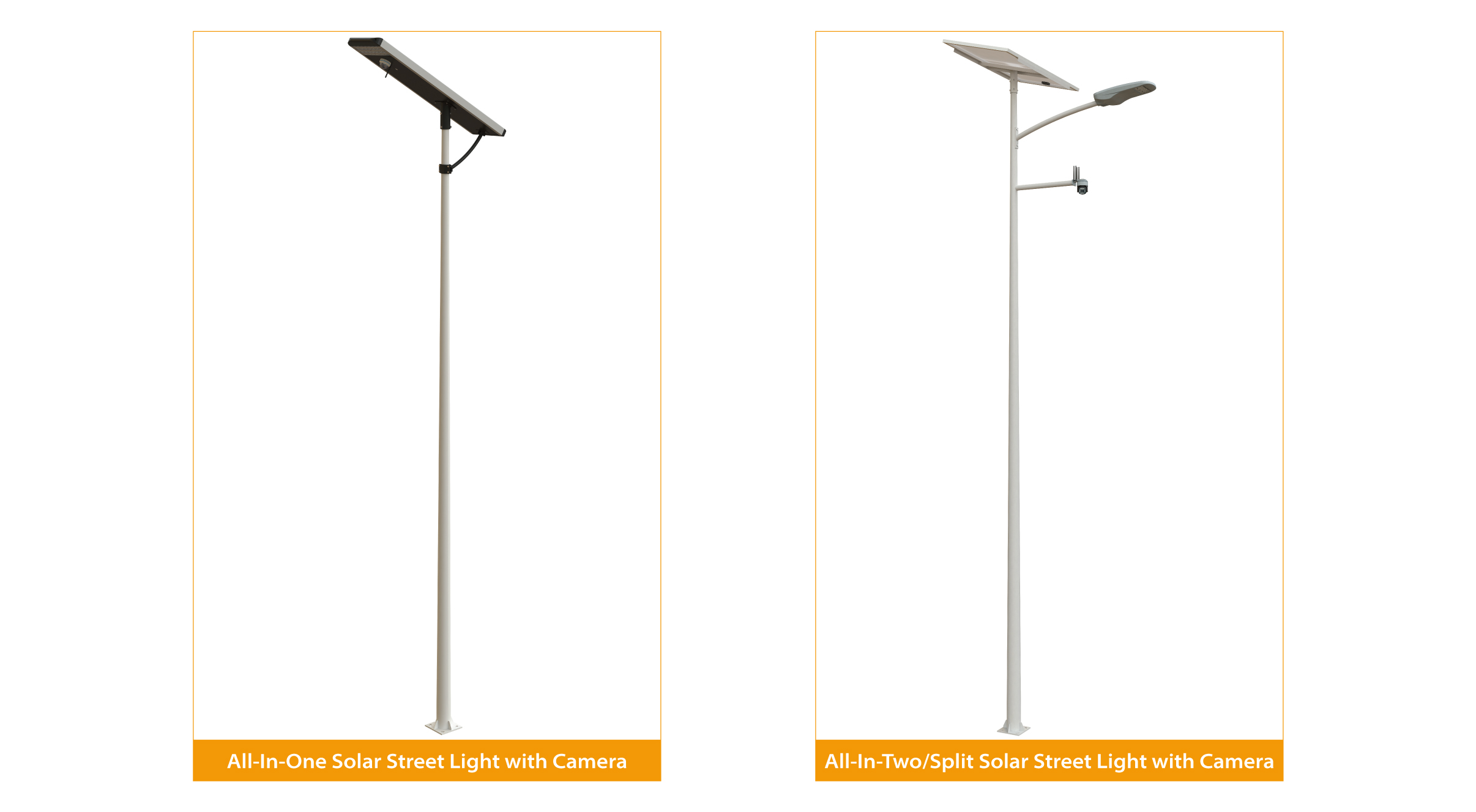 Features of Solar Street Light With Camera