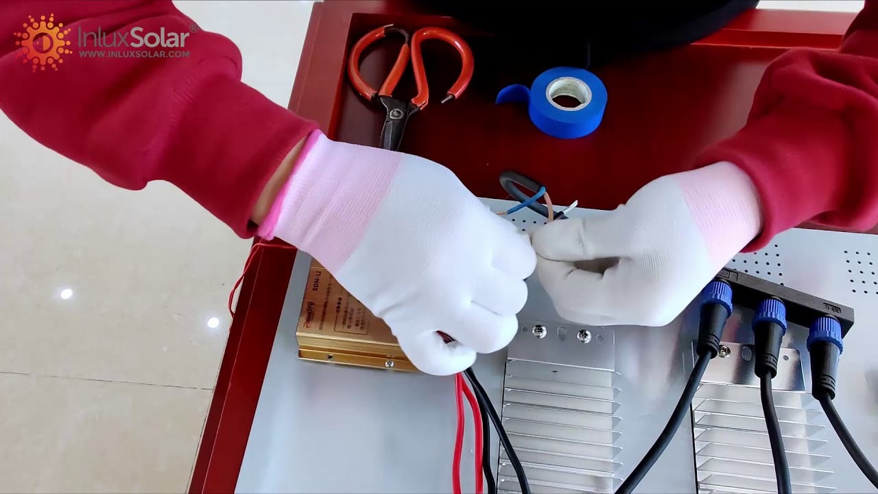 POLARIS Series  Internal Wiring Connections of Battery Power Unit 2