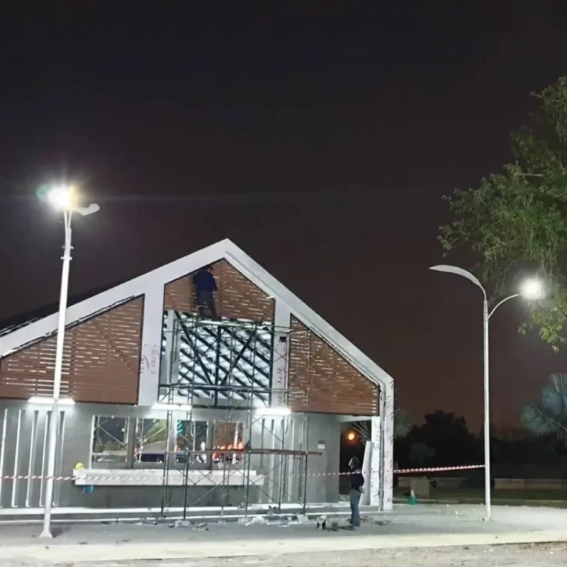 AKSO Decorative Solar Street Light