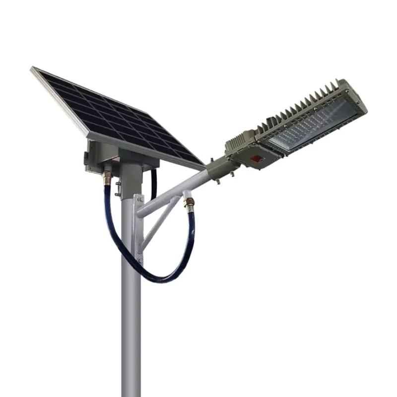 Explosion Proof Solar Street Light 1 Lampu Jalan Solar Kalis Letupan