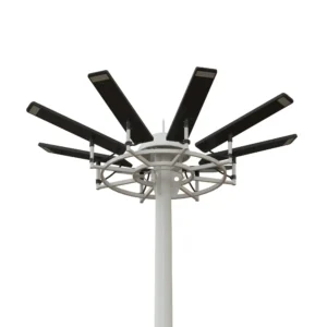 Integrated Solar Mast Light