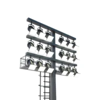 Master Stadium Mast Light 2 Stadium Mast Light Pole — 15m to 45m, EN 12193 Tournament Lighting