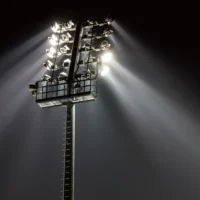 Master Stadium Mast Light 3 Stadium Mast Light Pole — 15m to 45m, EN 12193 Tournament Lighting