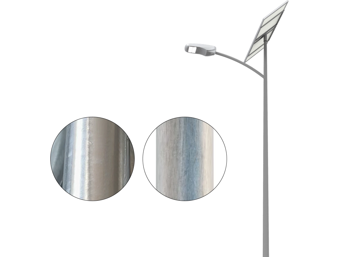 Solar Street Light Pole