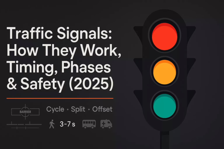 Traffic Signals How They Work, Timing, Phases & Safety (2025)