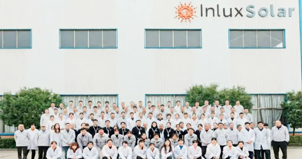 Inlux Solar Factory Team