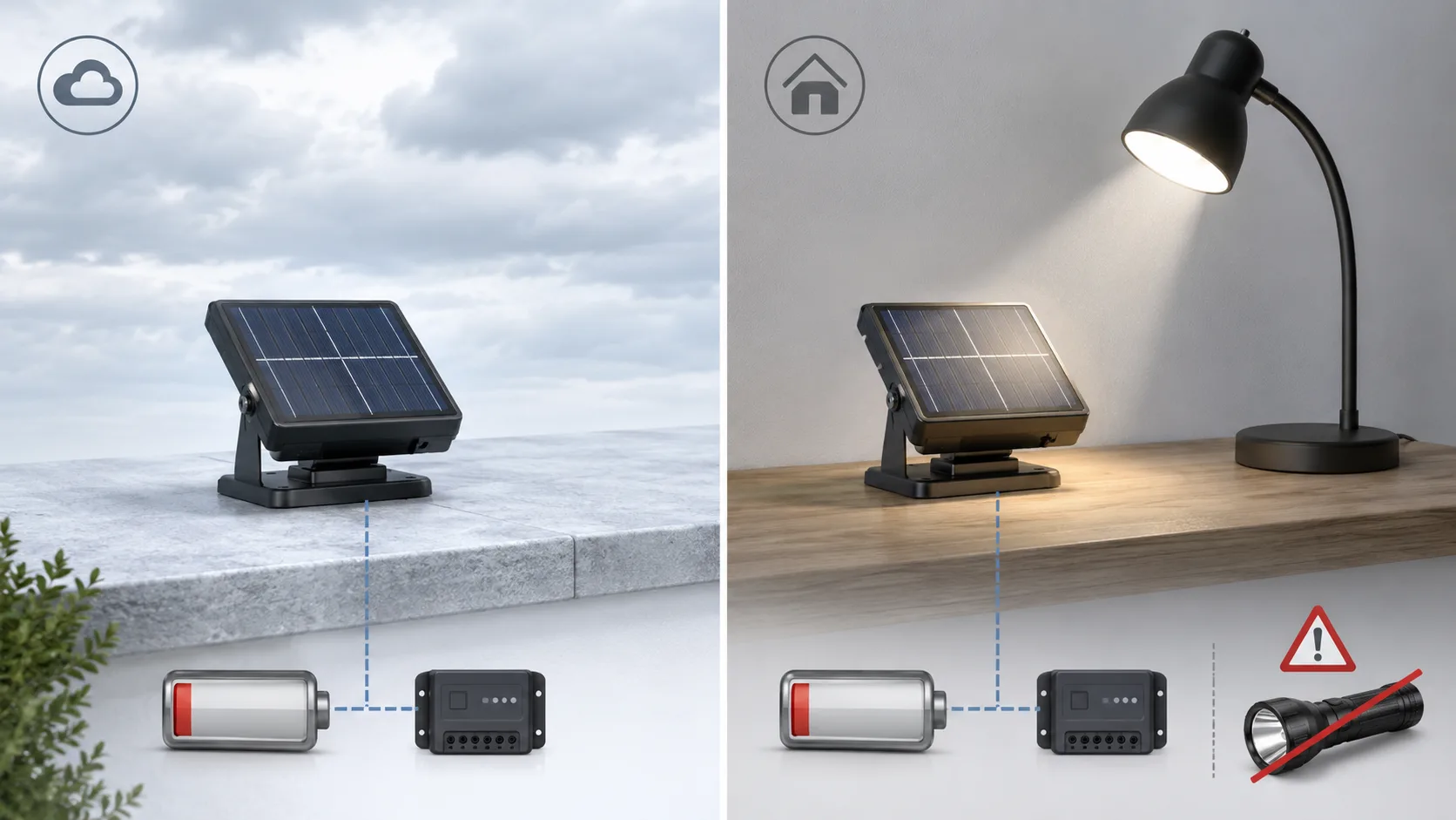 does a flashlight recharge solar panels LitezAll Bask Powered & USB Rechargeable Stuck Without Power at Home or in the Wild How to Charge Solar Lights