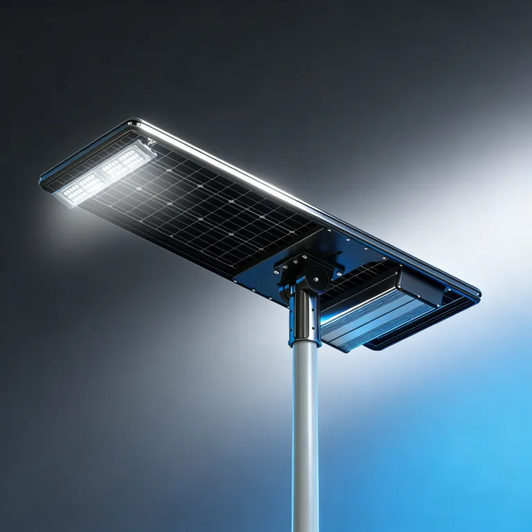 Farola solar todo en uno