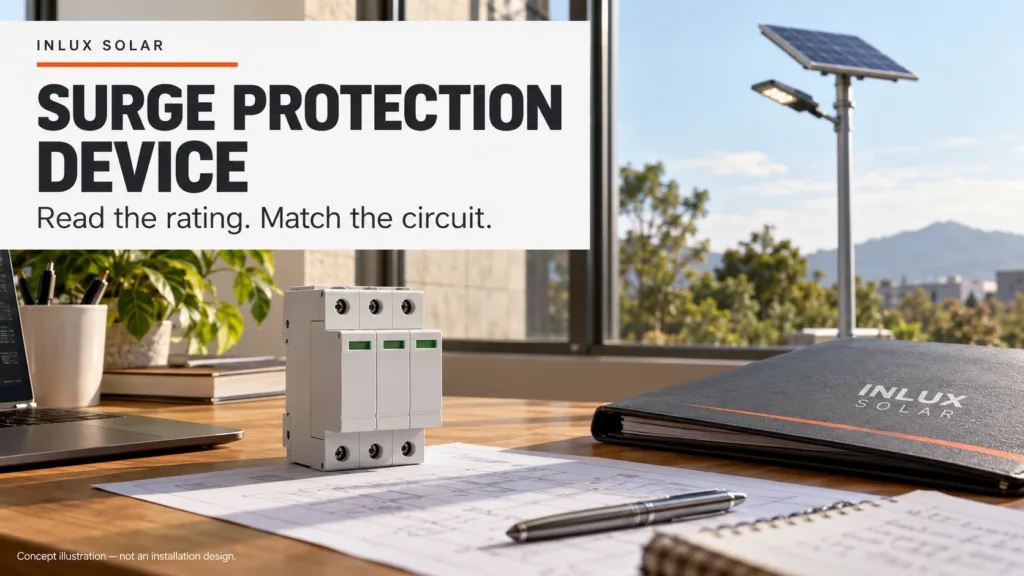 Surge protection device procurement review for solar and LED lighting