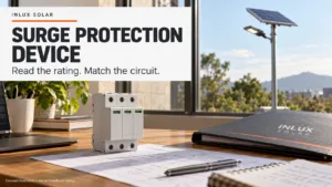 Surge protection device procurement review for solar and LED lighting
